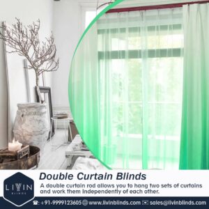 Double Window Curtains 