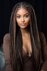 Amazing Look With Hair Braiding