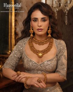  Hazoorilal Gold Necklace 