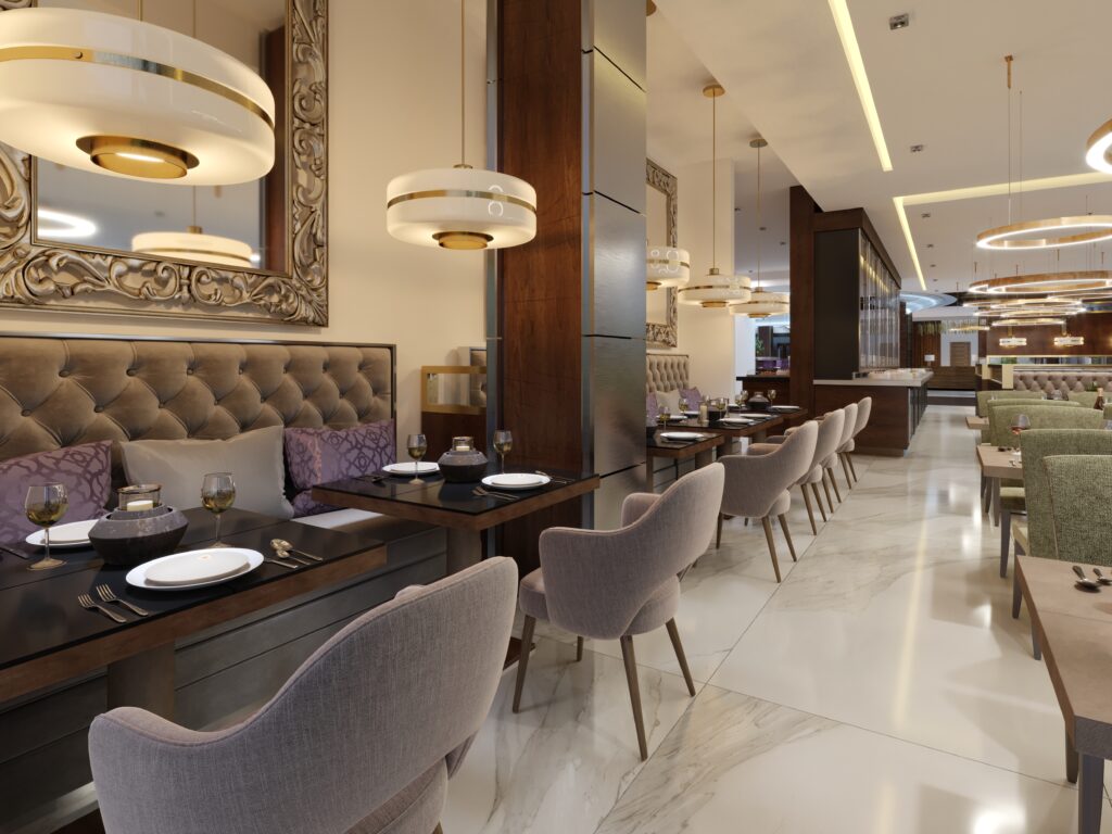 Modern Restaurant Interior Design 2024 