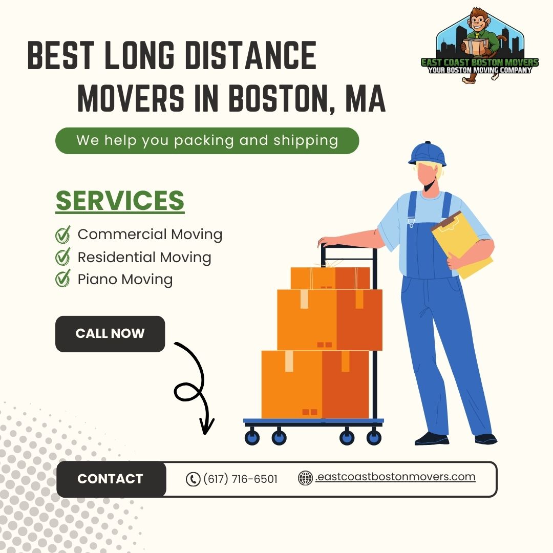 Best long distance movers in Boston, MA