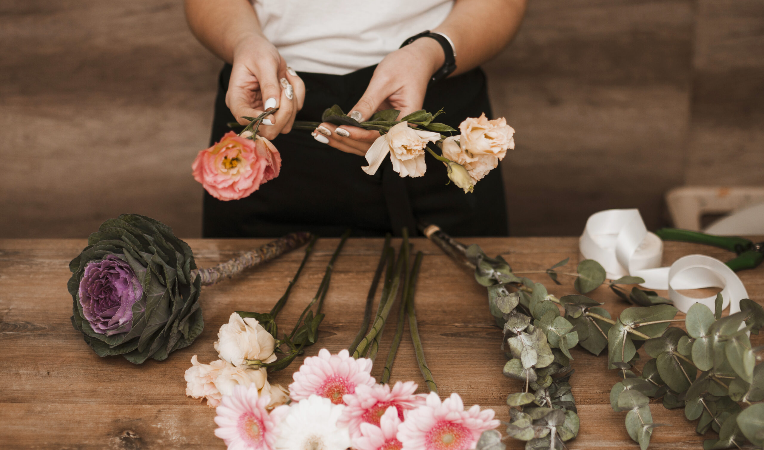 diy wooden flowers