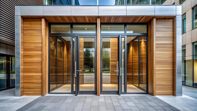 Commercial Aluminum Storefront Doors