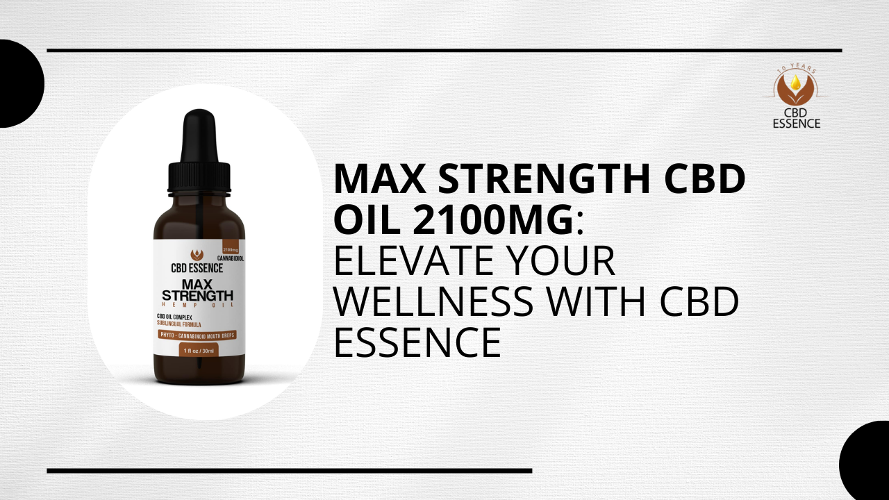 Max Strength CBD Oil