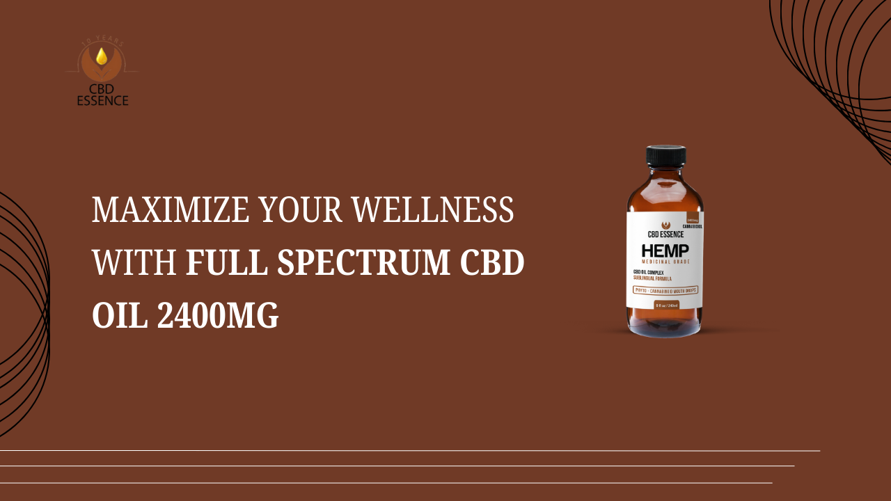 Full spectrum CBD Oil