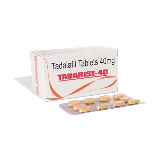 Enhance your sexual power with Tadarise 40mg