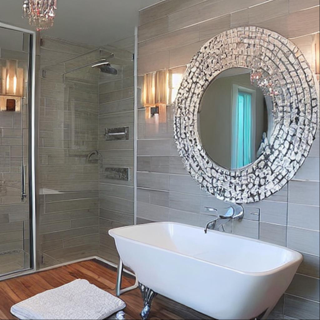 bathroom accent wall ideas