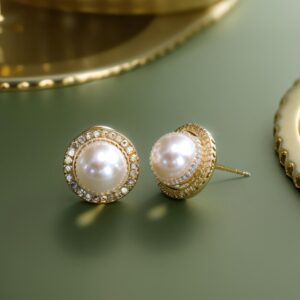 pearl earrings