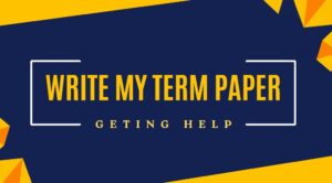 write my term paper