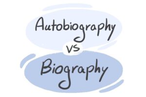 Biography vs Autobiography