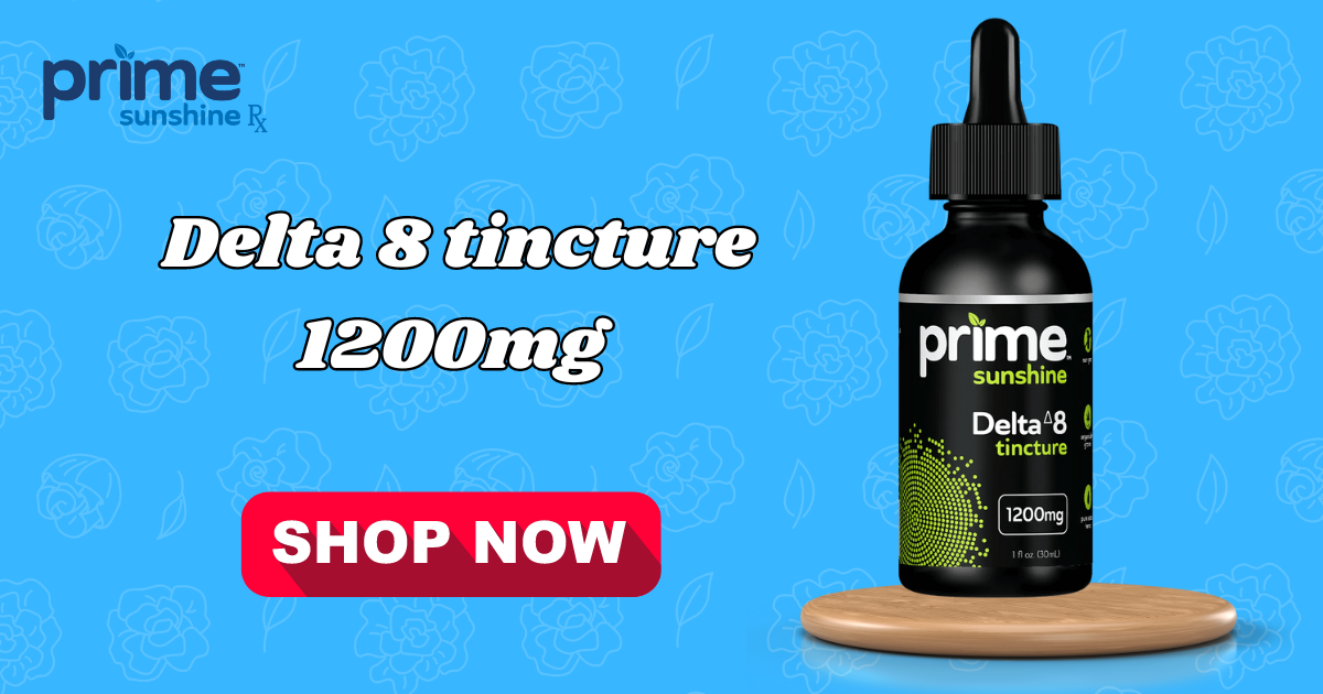 Delta 8 tincture 1200mg