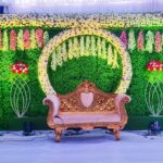 Stage background decoration