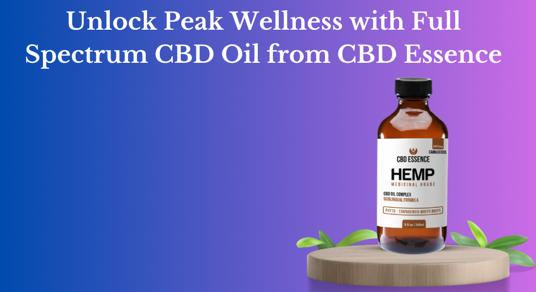 Full Spectrum CBD Oil