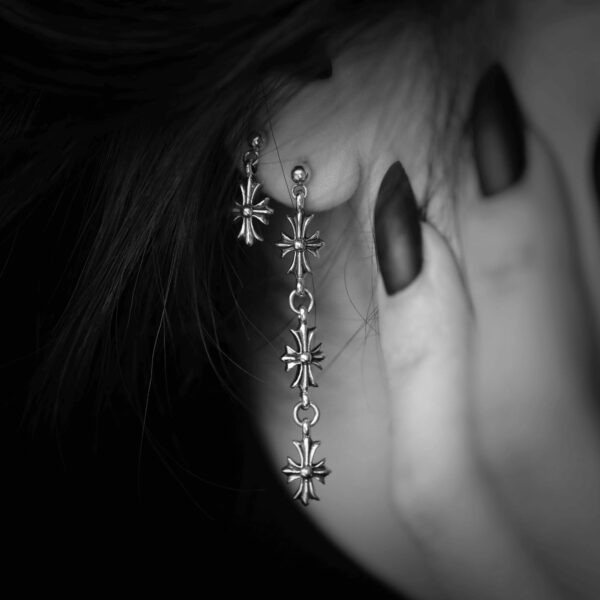 Chrome Hearts Earrings: Luxury, Edge, and Artistry in One Statement Piece