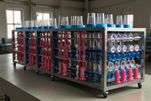 Menstrual Cup Drying Racks Manufacturing Plant