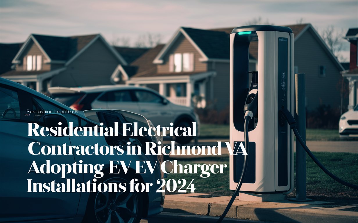 Residential Electrical Contractors in Richmond VA Adopting EV Charger Installations for 2024