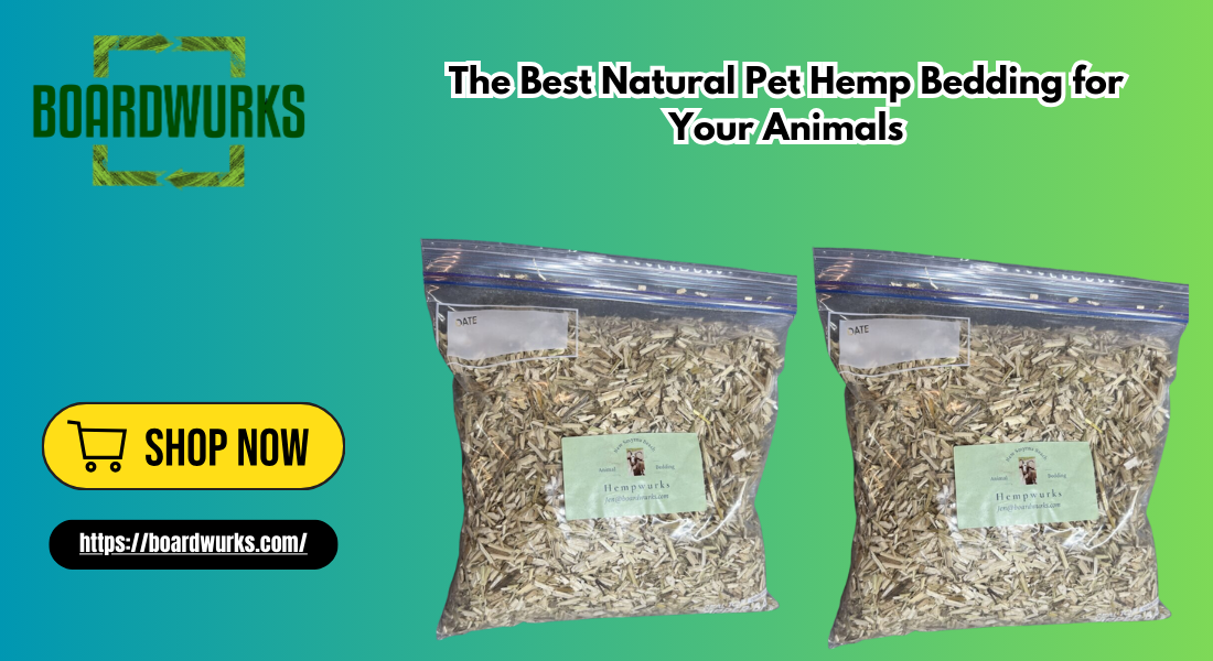 Natural Pet Hemp Bedding