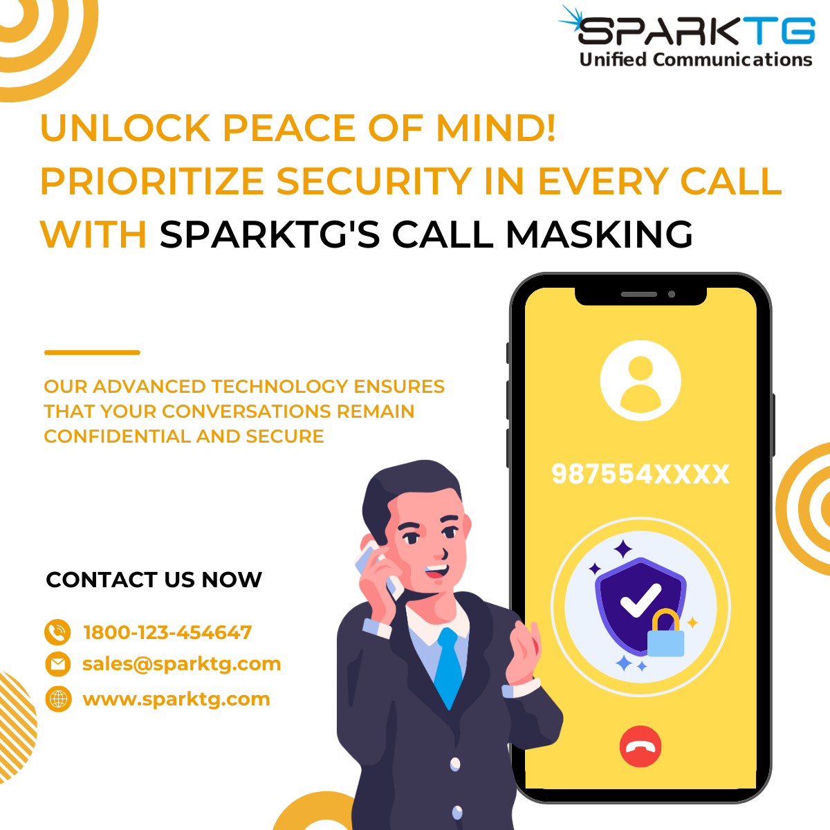 call masking - sparktg