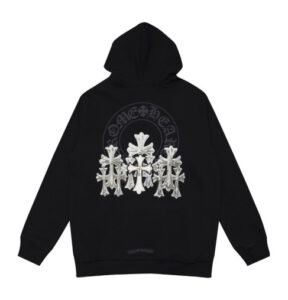 Chrome Hearts Hoodie Multiple Cross White