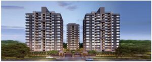 "Shivalik Greenfield Shantigram – A luxurious residential community featuring landscaped gardens, modern architecture, and premium amenities."