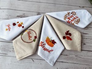 embroidery wedding handkerchiefs